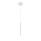 Z-Lite Forest 1 Light Mini Pendant, Matte White 917MP12-WH-LED - alternate 4